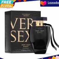 น้ำหอมแท้ Victorias Secret Very Sexy NIGHT  EDP 100 ml. กล่องซีล ป้ายไทย พร้อมถุงแบรนด์