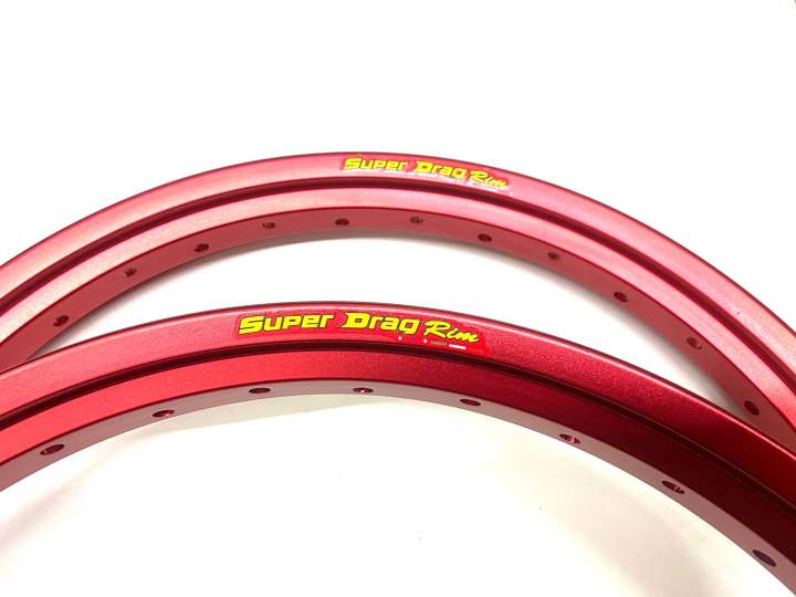 วงล้อ-super-drag-rim-รุ่นstreet-1-40-17-2วง-ทรงa-สีแดง-รหัสa-sd1417r