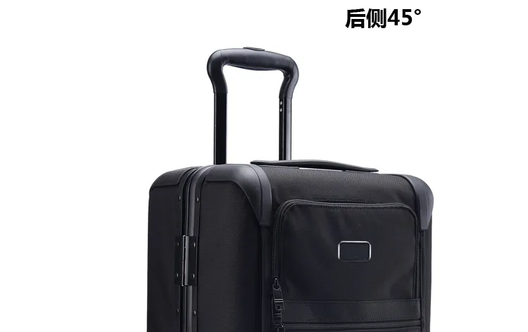 German ballistic nylon travel luggage Oxford cloth canvas suitcase bag  universal wheel password lock business boarding case