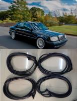 ยางขอบประตู ยางประตูเบนซ์ Mercedes Benz 300D W124 (ปี 86 ถึง 93) ของใหม่/ตรงรุ่น/ส่งไวสินค้าคุณภาพ