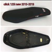 Dale เบาะปาด click 125i Led 2015-2019 / Click 150i ตัวจับสลัก ผ้าเรียบสีดำ