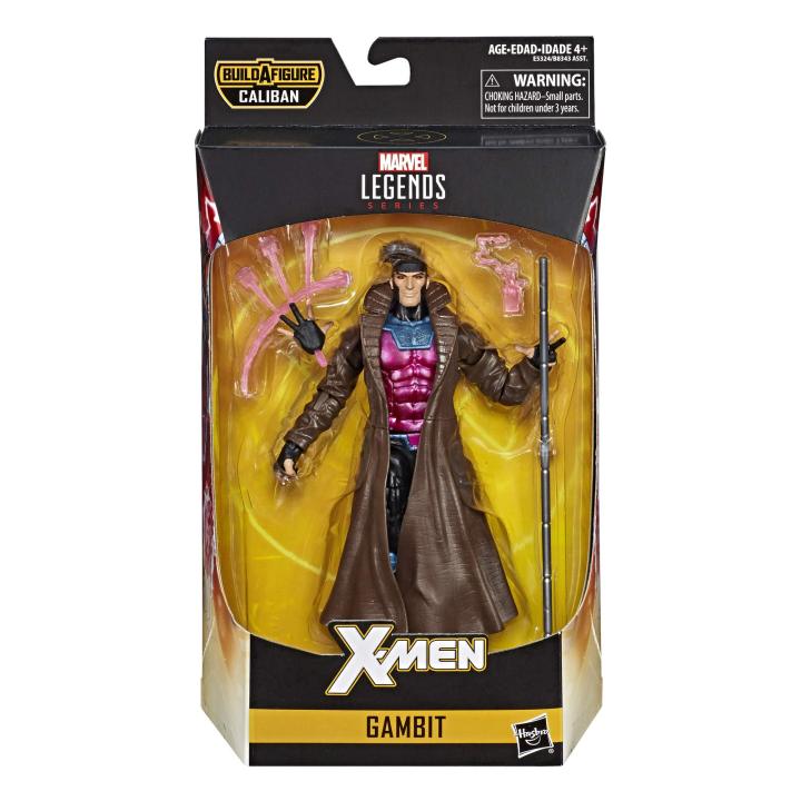 Hasbro Marvel Legends X-Men Gambit 6 inch 1/12 scale Action Figure ...