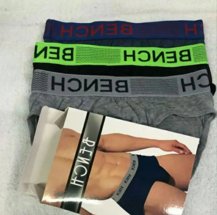 Bench Brief 3 pcs per pack assorted color Lazada PH