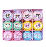 สไลม์ sanrio slime สไลม์สีพาสเทล (สุ่มสี)ราคาต่อ1ชิ้นเนื้อดียืดหยุ่นได้ดี