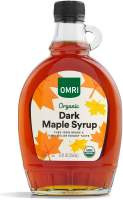 Organic Dark Maple Syrup Pure 100% Grade A 355g