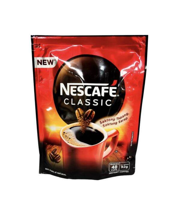 Nescafe Classic double filter full flavor 92g x 1pack | Lazada PH