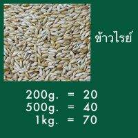 ⓅⓀⒻ ?อาหารนก ข้าวไร สำหรับนก