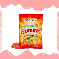 Biopharm Gummy Vitamin C 60 g. ไบโอฟาร์ม กัมมี่ ผสม วิตามินซี ขนาด 60 กรัม กลิ่นส้มและสตอเบอรี่