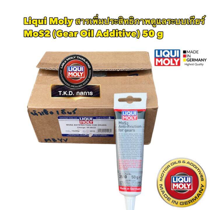 Liqui Moly สารเพิ่มประสิทธิภาพดูแลระบบเกียร์ MoS2 (Gear Oil Additive
