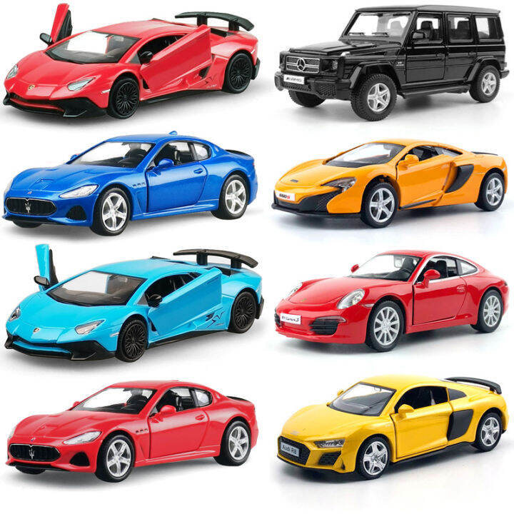 Model Porsche Simulation Racing Car Sports Car Mini Car
