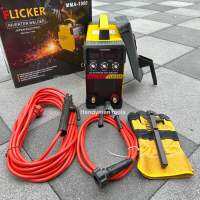 FLICKER ตู้เชื่อม เครื่องเชื่อมไฟฟ้า MMA-1000A INVERTER สวิทย์ Breaker สายเชื่อม 8 เมตร สายดิน 3 เมตร 3ปุ่ม 2จอ