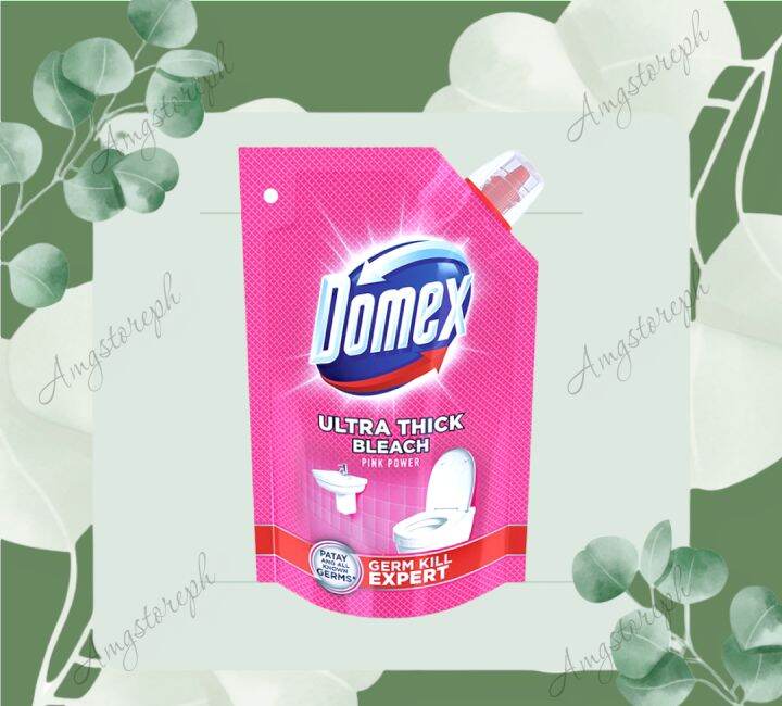 Domex Ultra Thick Bleach Toilet Cleaner Pink Power Pouch 140ML Lazada PH