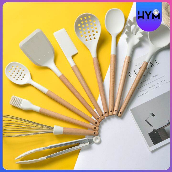 HYM 8Pcs Kitchen Wares and Utensils Cooking Set Kitchen Ware Kitchen ...