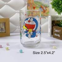 ?[พร้อมส่ง-009] ?No Box? Doraemon โดเรม่อน.  สินค้าลิขสิทธิ์แท้ 100% จากญี่ปุ่น.  แก้วน้ำ ขนาด :  2.5 x 4.2 นิ้ว ?รบกวนเช็คขนาดก่อนตัดสินใจนะคะ?