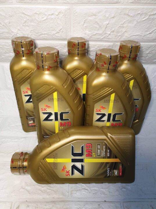 Zic M9 4T 10W-40 Fully synthetic 800ML | Lazada PH