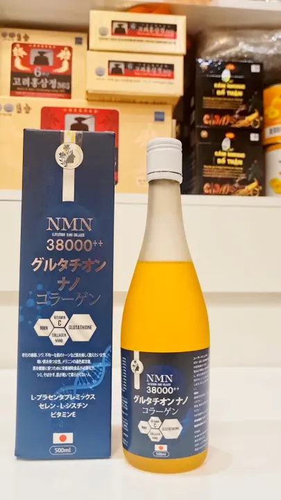 Nước uống NMN 38000 có tác dụng trắng da và mờ nám không?

