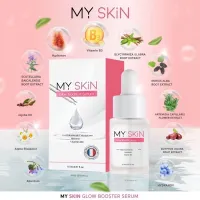 เซรั่มมายสกิน เซรั่มหน้าเงา MY SKIN Glow Booster Serum 15ml.