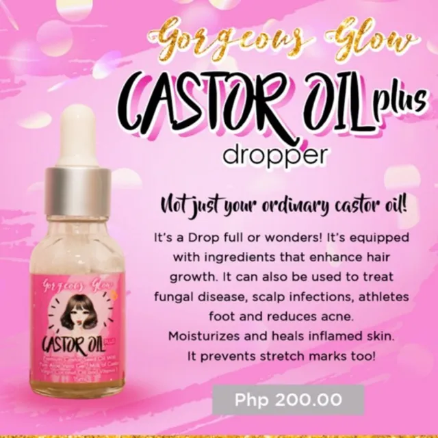 CASTOR OIL BY GLOW Lazada PH