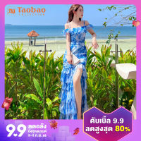 Enjoy Holiday Fashion เดรสสายเดี่ยวผู้หญิงเดรสแฟชั่นผญลุคไปทะเล