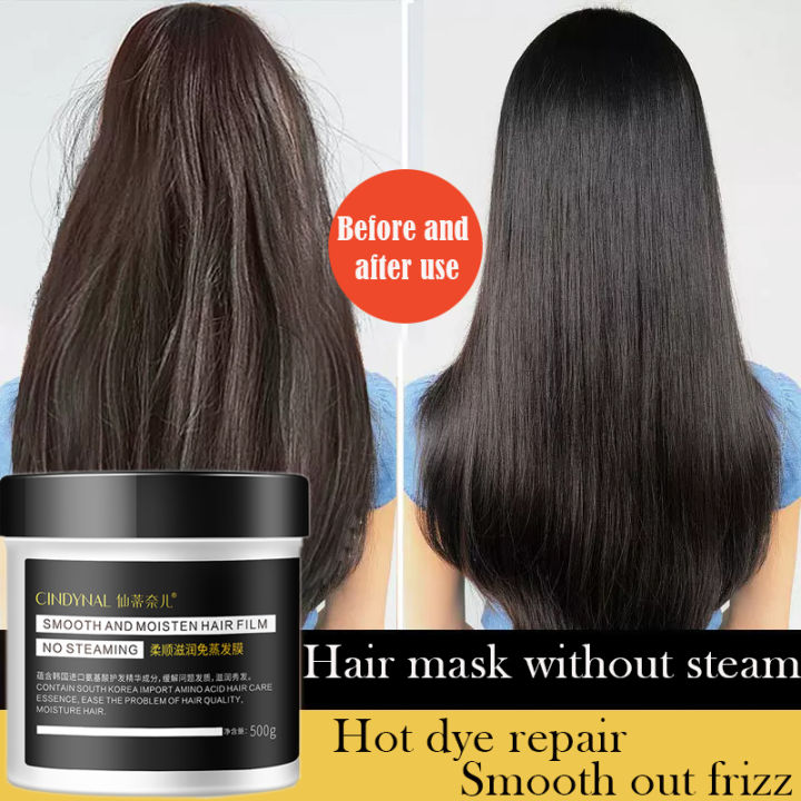 Hair Mask Keratin Hair Treatment Mask 500g Hair Repairs Frizzy Hair Mask  Smoothing For Damaged Hair Nutrition Protein Repair Soft Conditioner  Moisture Hair Repair Soft Smooth Deep Repair Frizz Dry hair Of