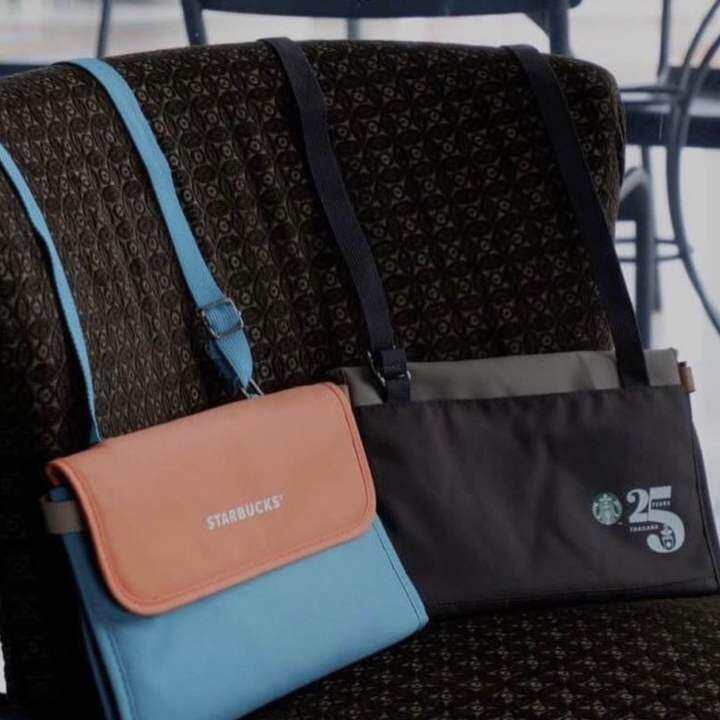 Starbucks Folded Crossbody Bag แท้💯 Lazada.co.th