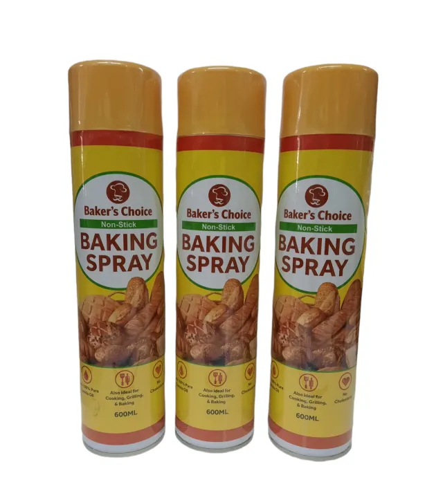 Baker's Choice Non Stick Baking Spray 600ml Lazada PH