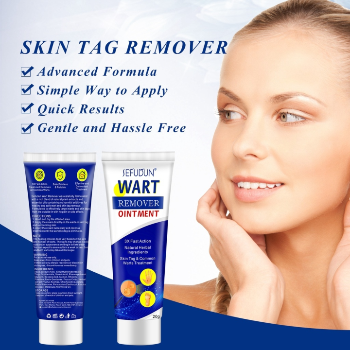 Original Painless Wart Remover Cream Mole Remover Warts Remover ...