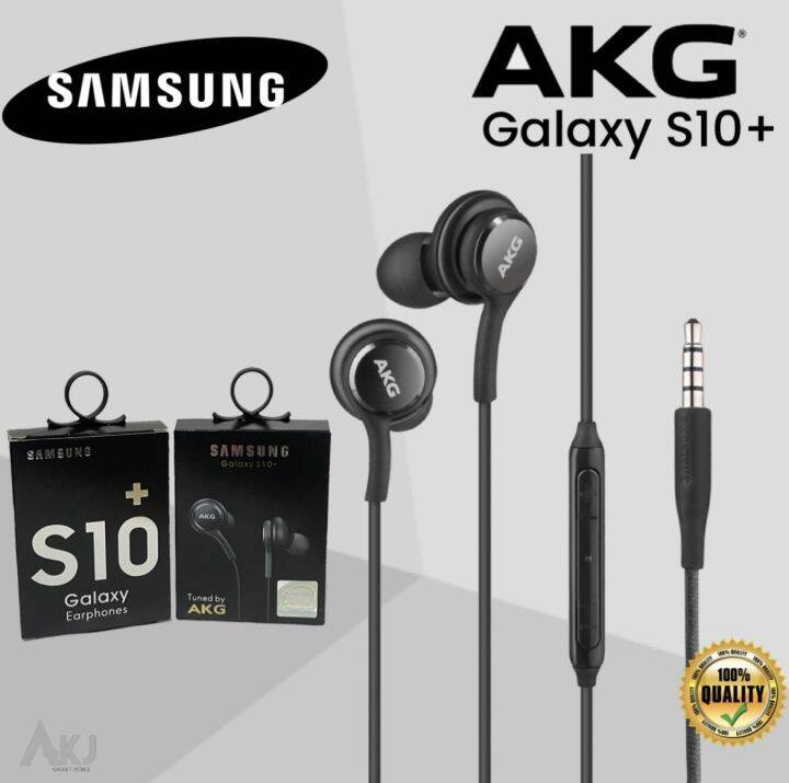 ORIGINAL SAMSUNG AKG Earphones S10+ Earphones Gaming Headset 3.5mm Wired Headphones Stereo Bass