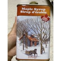 Tin Canada Maple Syrup ( Turkey Hill Brand ) 500 Ml. ทิน แคนาดา เมเปิล ไซรัป ( น้ำเชื่อม ) ตรา เทอคีฮิล