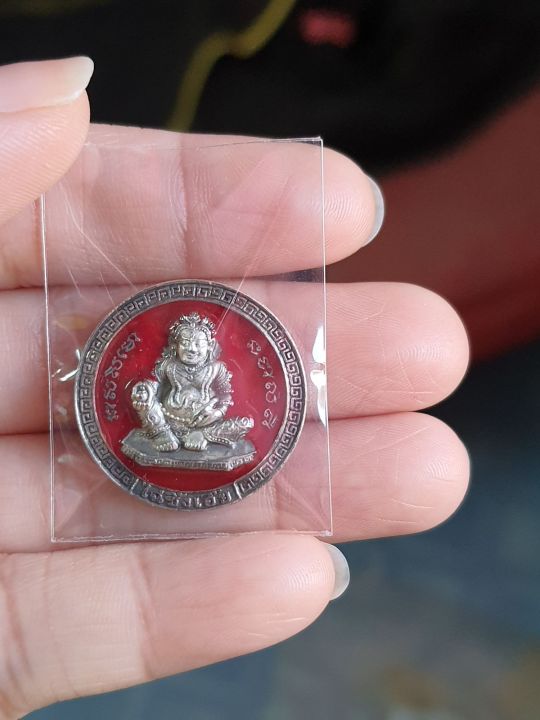 เหรียญไฉ่ซิงเอี้ย-หลังเห้งเจีย-วิหารพระพุทธชินราช-จ-พิษณุโลก-ปี-พ-ศ-2547-เนื้อเงินลงยาแดง