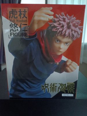 Figure Model Yuji Itadori Jujutsu Kaisen มือ 1 กล่องแกะเช็ค ขนาด 17 เซ้นต์