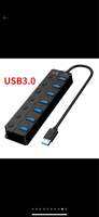 ฮับ USB 3.0 USB Splitter 2.0 4-in-1 USB อะแดปเตอร์หลายพอร์ตอิสระสวิทช์ไฟ Extender 30cm สาย