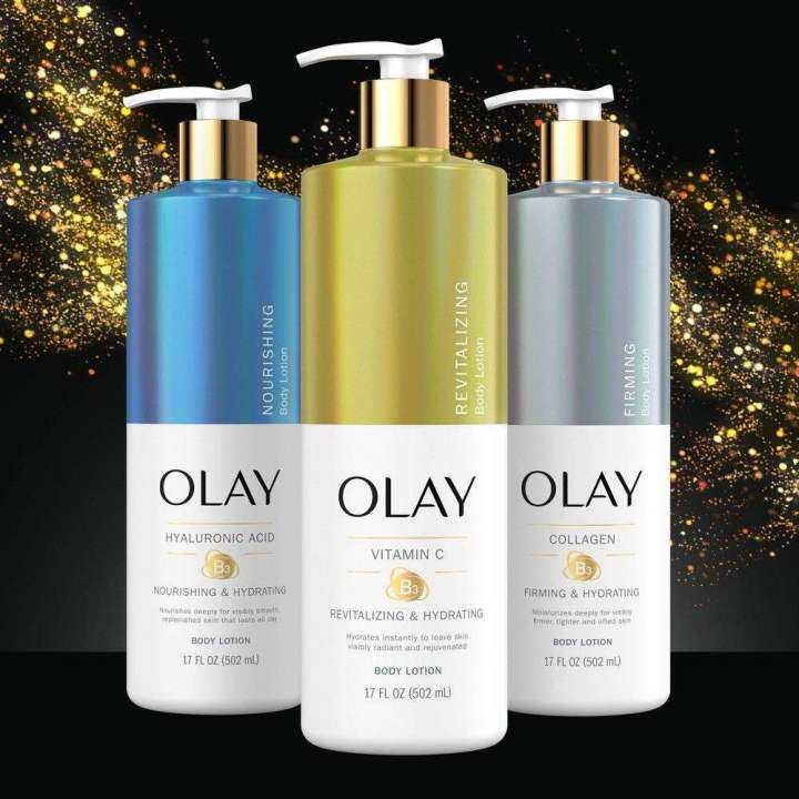 Olay Revitalizing & Hydrating Body Lotion for Women with Lightweight