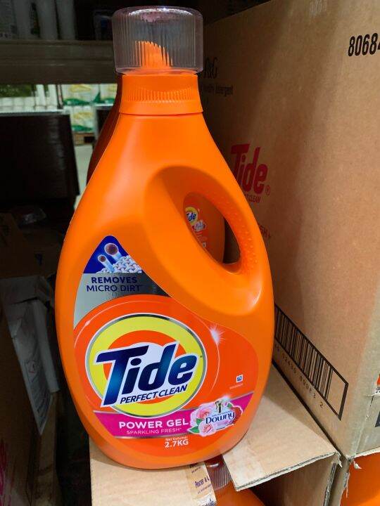 Tide Liquid Detergent Sparkling Fresh 2.7kg Lazada PH