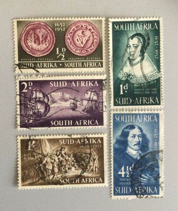 1952 South Africa Old Stamps Complete Set | Lazada