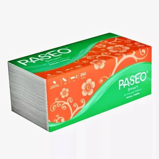 Paseo 250 Sheets 2ply Tisu Paseo 250sheets 2ply Facial Tissue