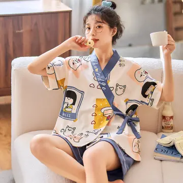 Kimono best sale style pajamas