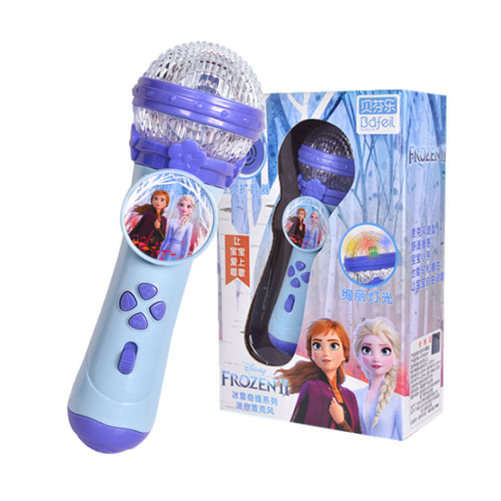 Disney Authentic Frozen Elsa Princess Microphone Smart Singing Doll