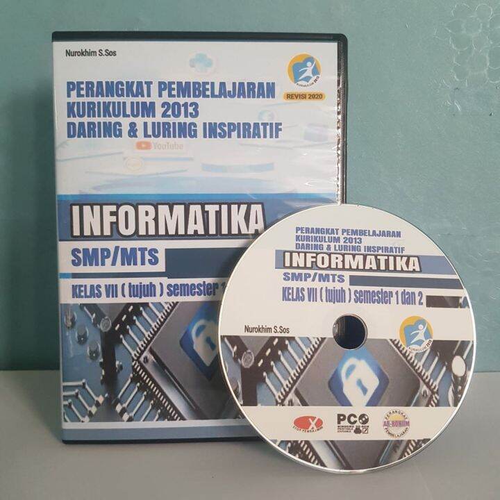 Cd Rpp K13 Mapel INFORMATIKA SMP Kelas VII 7 Daring Luring Terbaru ...