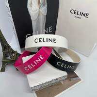 CELINE MONOCHROMS CELINE HEADBAND IN ACETATE ทีคาดผมแบรนด์ซีลีน  สกรีนโลโก้ แบบเดียวกับลิซ่าใช้ งานสวยมาก ถ่ายจากสินค้าจริง