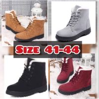 พร้อมส่งจากไทย? รองเท้าบูทกันหนาว รองเท้าบูทบุขน sz. 40-44