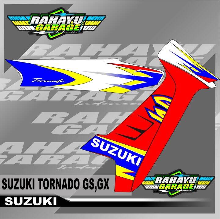 Striping Suzuki Tornado Gs Dan Gx Dan Lis Bodi Gs Dan Gx Lazada Indonesia