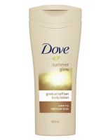 ??ของแท้100%จากออสเตรเลีย Dove summer glow fair to medium skin โลชั่นผิวแทน