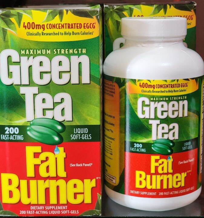 Green tea fat burner 200 soft gels (Direct from California) Lazada PH