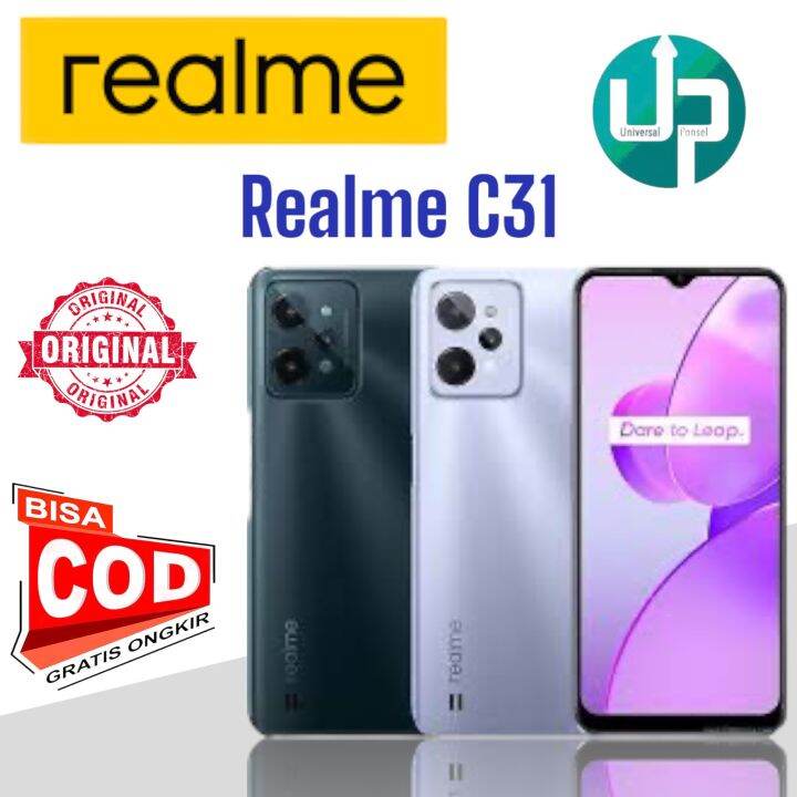 REALME C31 3/32 4/64 HP REALME TERBARU GARANSI RESMI | Lazada Indonesia