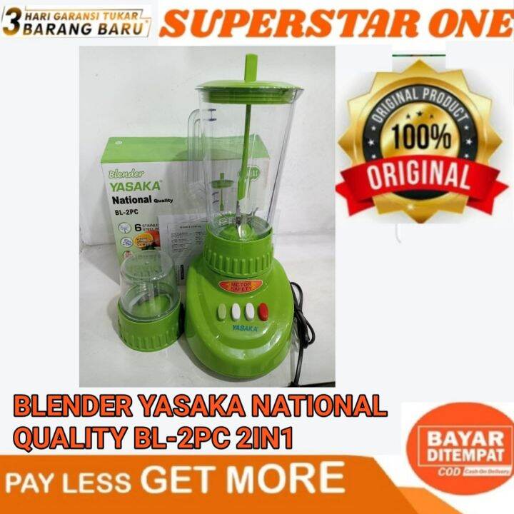 Yasaka Blender National Quality BL2PC 2in1 blender Yasaka BL 2PC