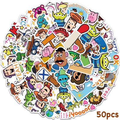 Sticker Toy story 242 ทอยสตอรี่ 50ชิ้น woody ทอย สตอรี่ คาวบอย บัซไลท์เยียร์ buzz lightyear วูด วู้ด ดี้ บัซ toystory