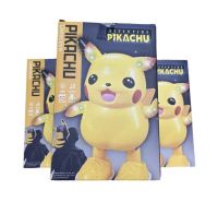 ตุ๊กตาหุ่นยนต์ของเล่นเด็ก PIKACHU ใส่ถ่านได้มีไฟมีเสียงเต้นได้