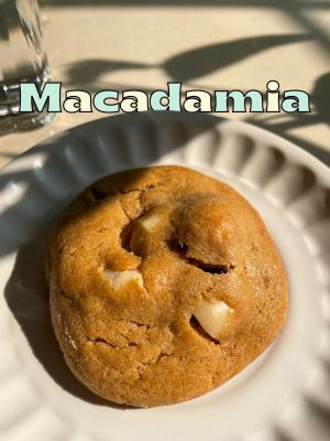 คุ้กกี้แมคคาเดเมีย soft cookie macadamia คุ้กกี้แมคคาเดเมียล้วน ไม่ผสมไวท์ช็อค