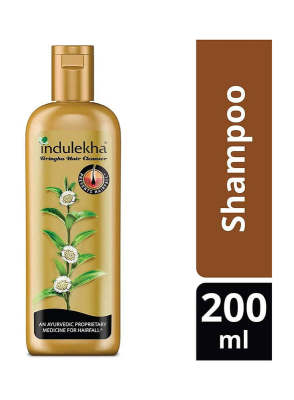 Indulekha Bringha Hair Oil Cleanser ขวด 100ml
(แชมพูอายุรเวช)